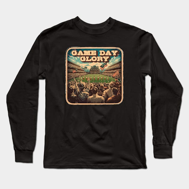 Football Long Sleeve T-Shirt by Fudz design